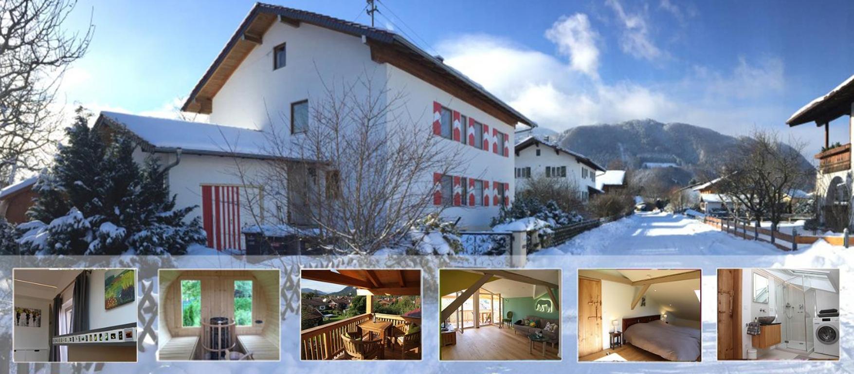 Ferienwohnung Villa Sorglos Suite | Chiemgau Karte Grassau  Bagian luar foto
